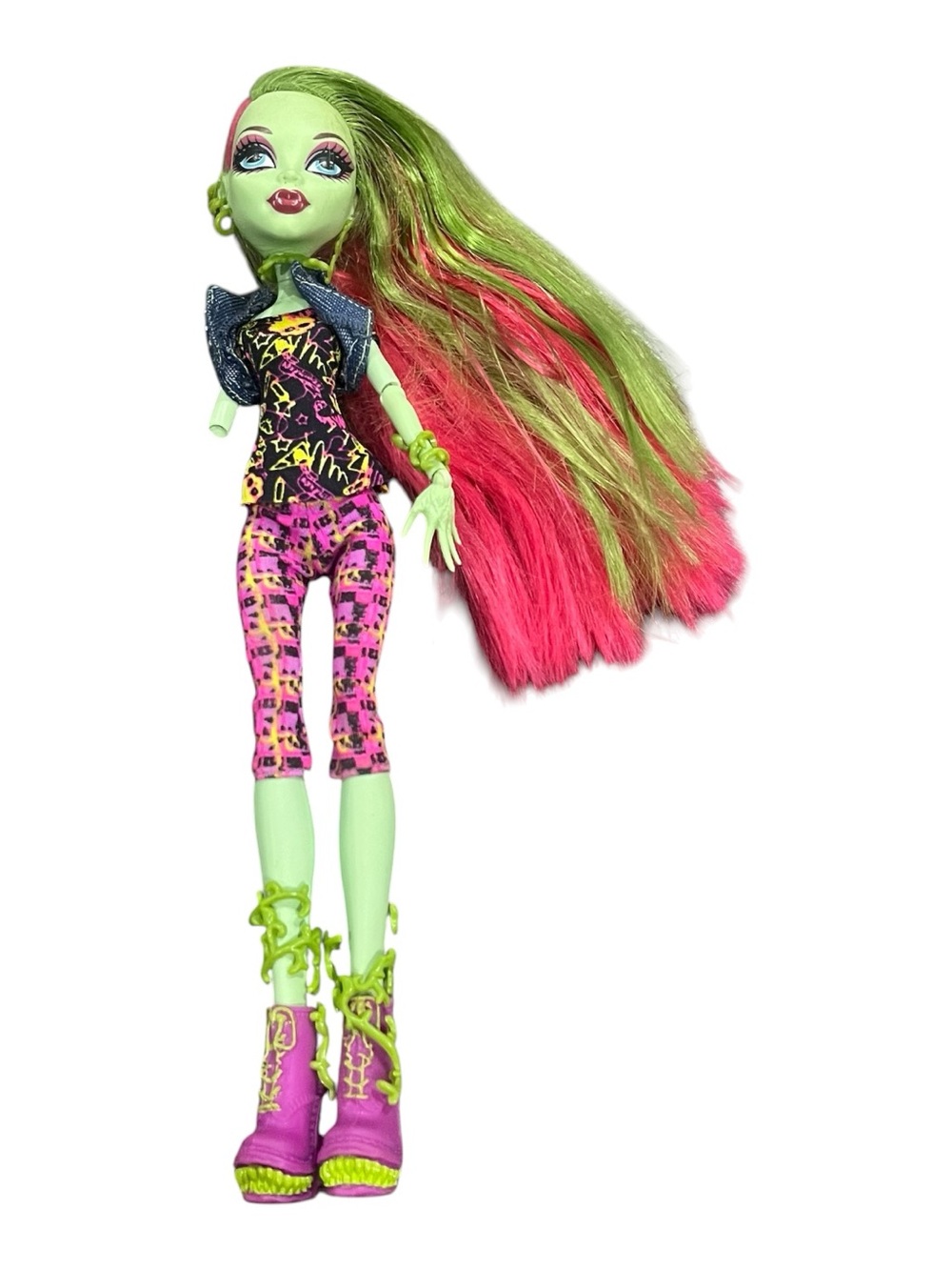 Monster High First Wave Venus McFlytrap Doll Mattel 2009 Missing One Arm